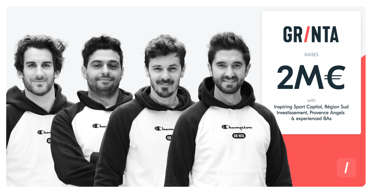 Grinta raises 2 millions € in seed