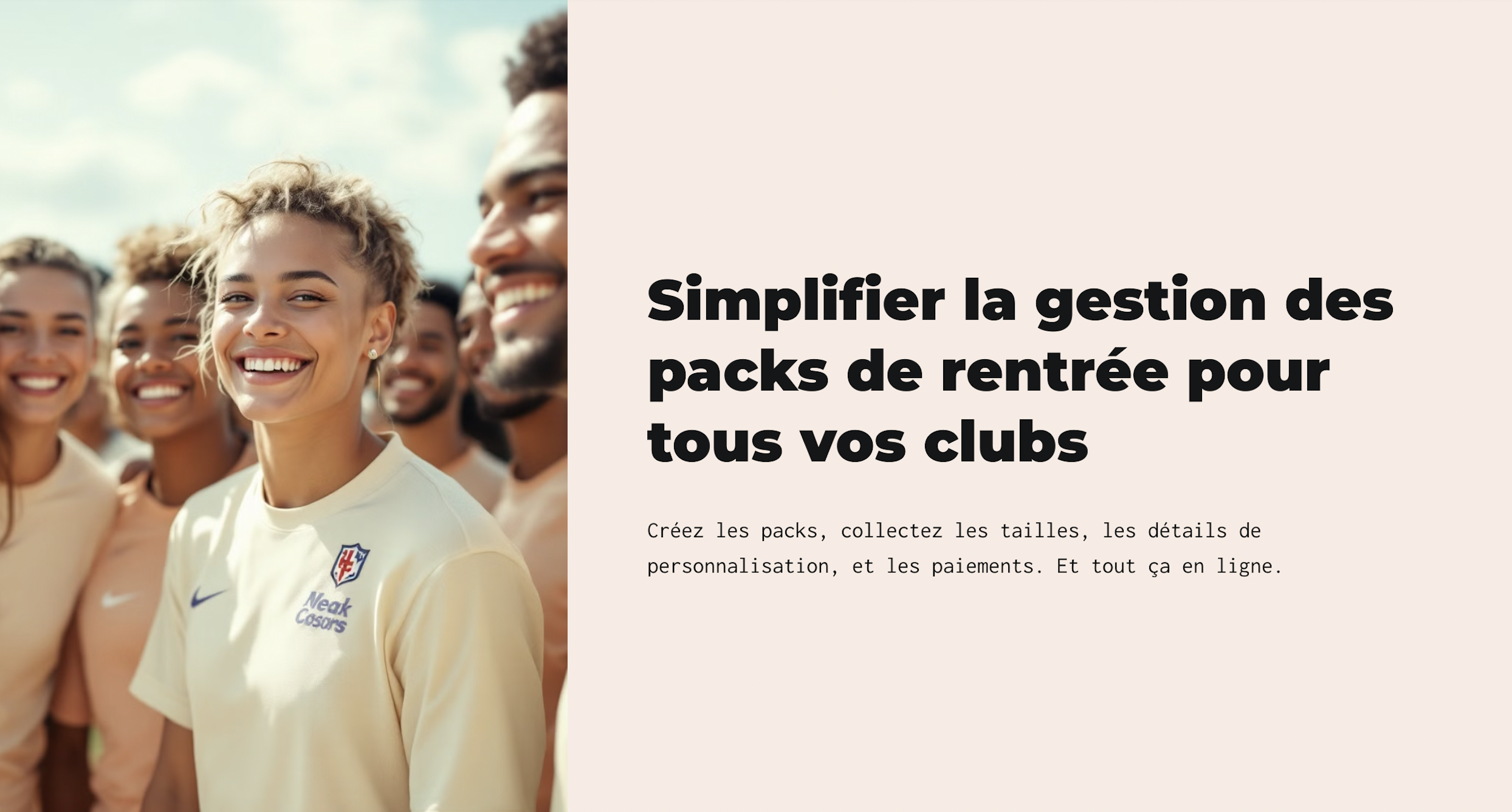 Une solution en ligne pour la gestion des packs de rentrée