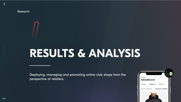 Online club shops : current situation, challenges & analysis